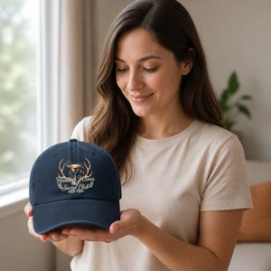 Hunting Wives Social Club Antler Martini Embroidered Hat, Country Women'S Fashion - 4