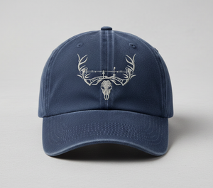 Bowhunter Skull Embroidered Hat Compound Bow Antlers Archery Deer - 4