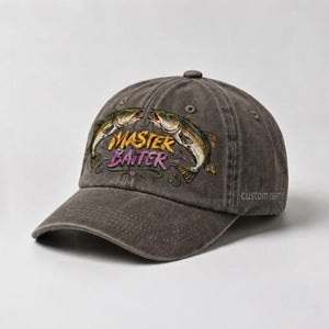 Master Baiter Catfish Fishing Embroidered Hat for Women, Fishing Lover Gift - 5